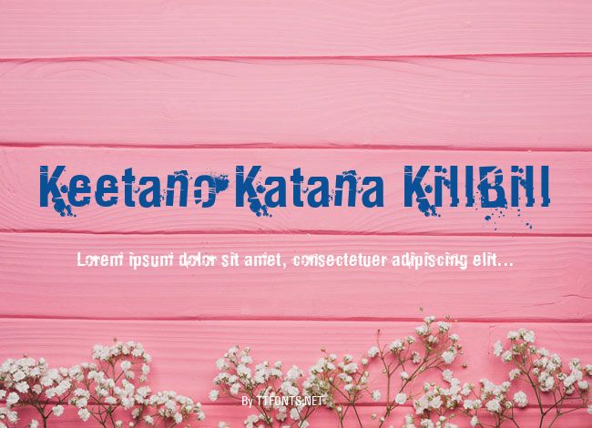 Keetano Katana KillBill example